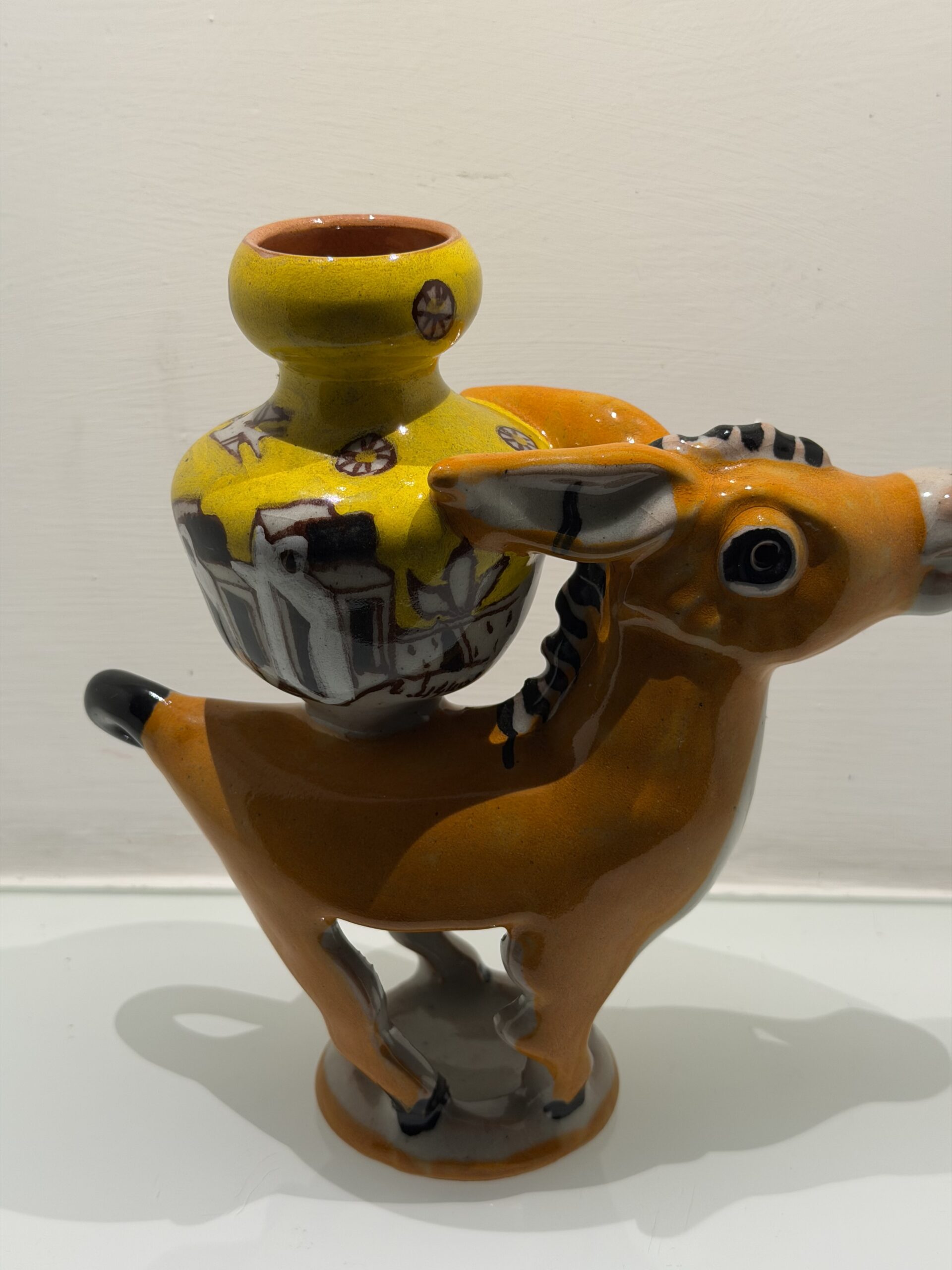 Ciuccio con vasetto di Lucio Liguori ARANCIO - immagine 3